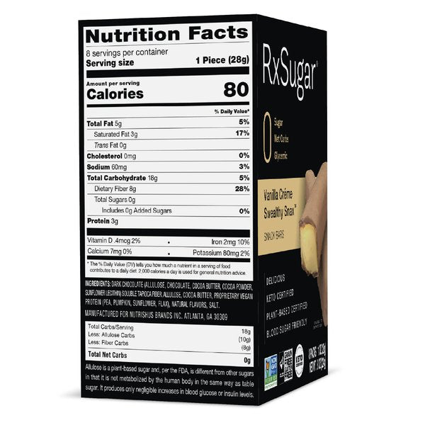 RX Sugar Swealthy Snack Bars Compass Fat Loss